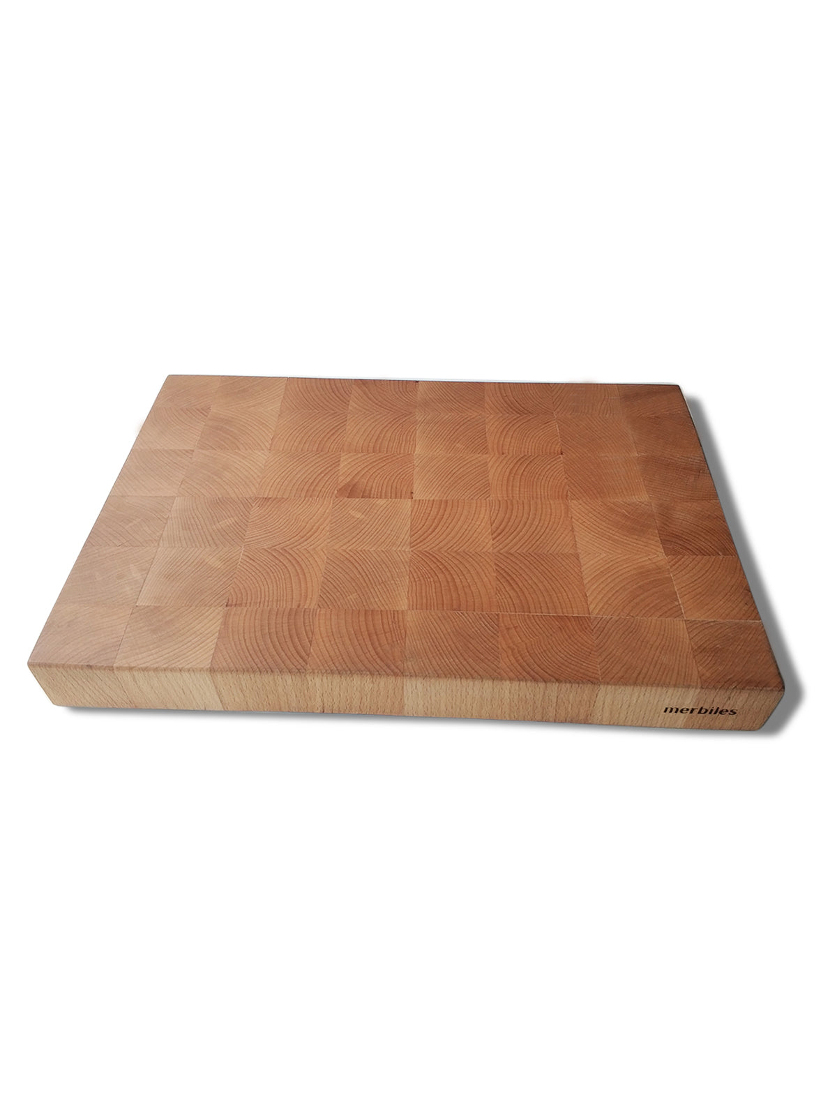 Ahşap Büyük Boy Endgrain Şef Kesme Tahtası Kayın Ağacı 40x30x4 Cm End Grain Doğrama Ve Kesim Panosu