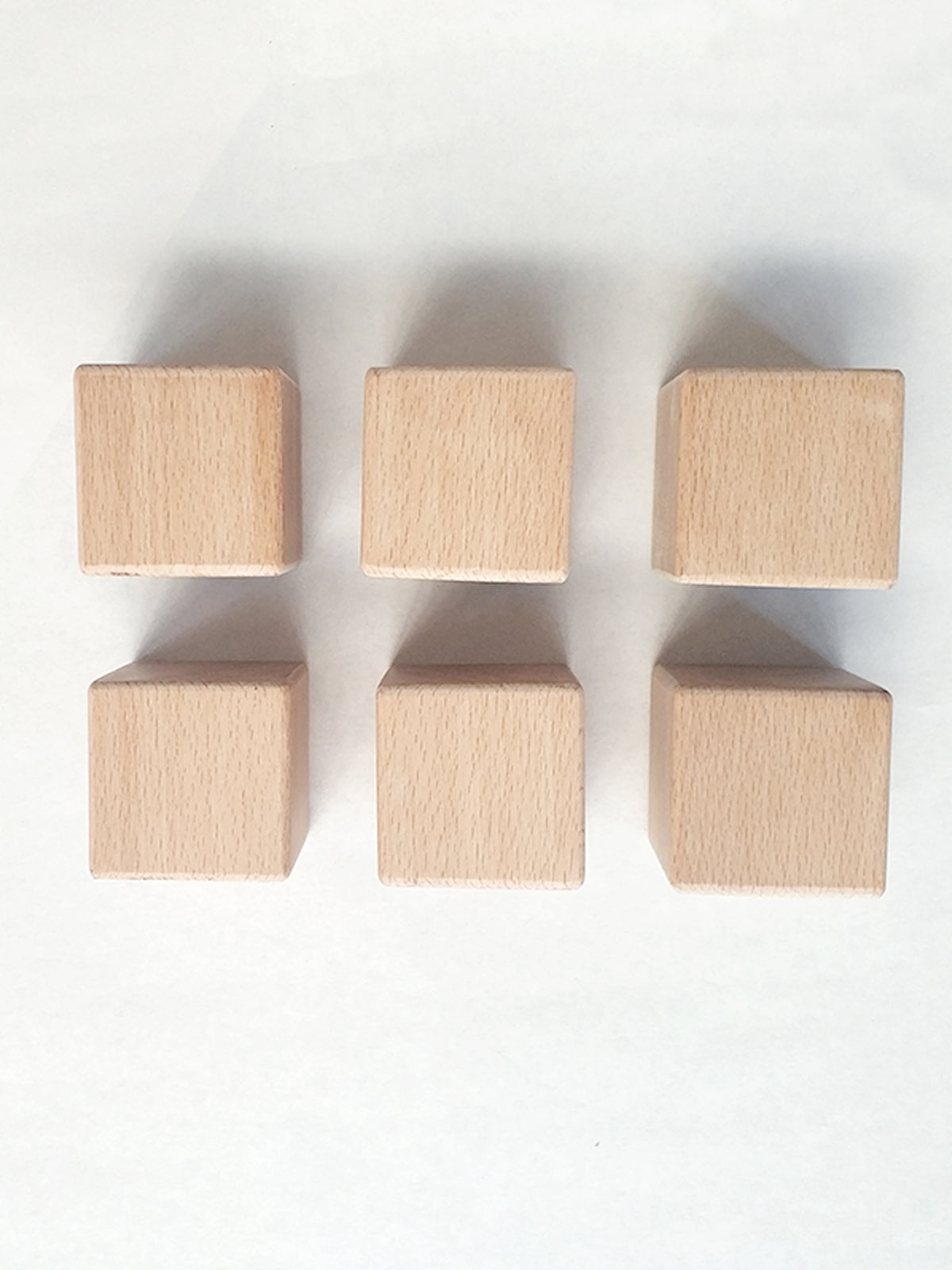 Ahşap Küp Bloklar 5x5x5 Cm Oyun Dekor Istifleme Küpleri Ahşap Oyuncak
