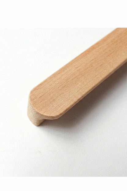 Curved Ahşap Kulp Çekmece Kulpu Modern Dolap Kolu Mobilya Kulp
